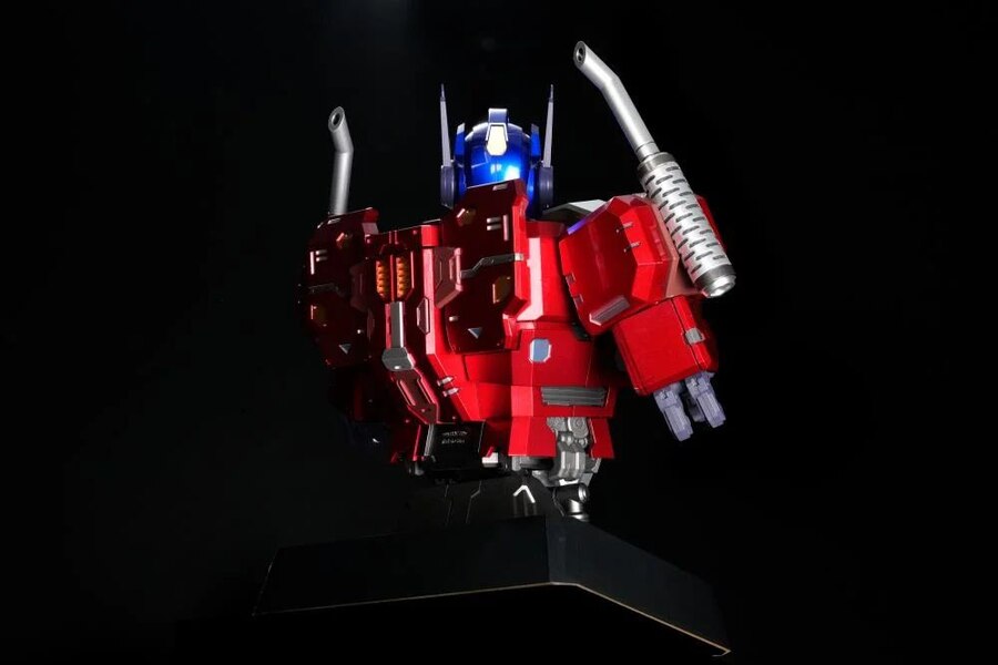 Image Of Unix Square Optimus Prime Bust Official Figure From Flame Toys  (8 of 19)